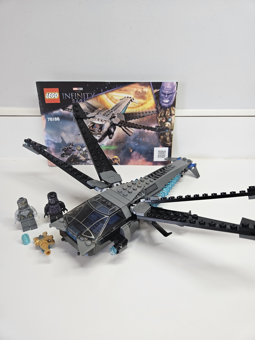 LEGO 76186 Marvel Infinity Saga Black Panther Dragon Flyer Manual READ